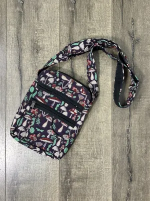Woven Mushroom Shoulder Bag