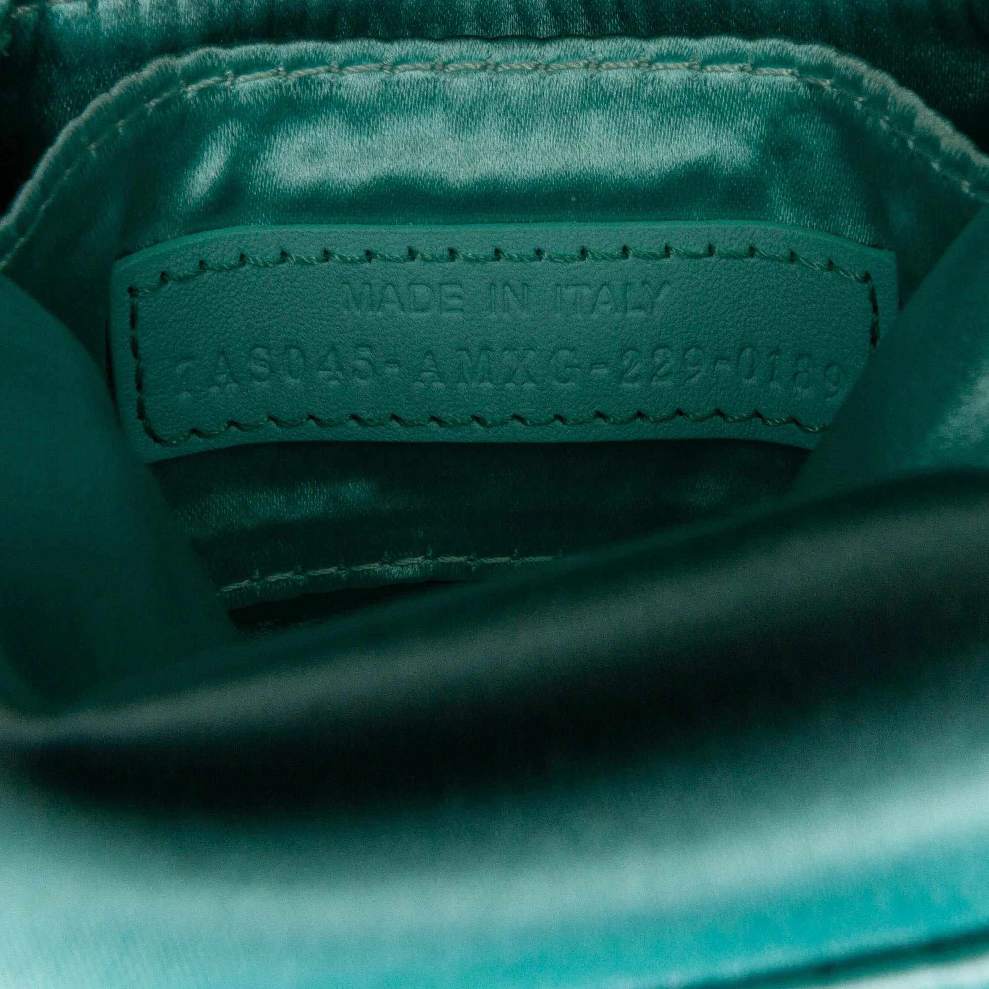 x Nano Tiffany Satin Baguette