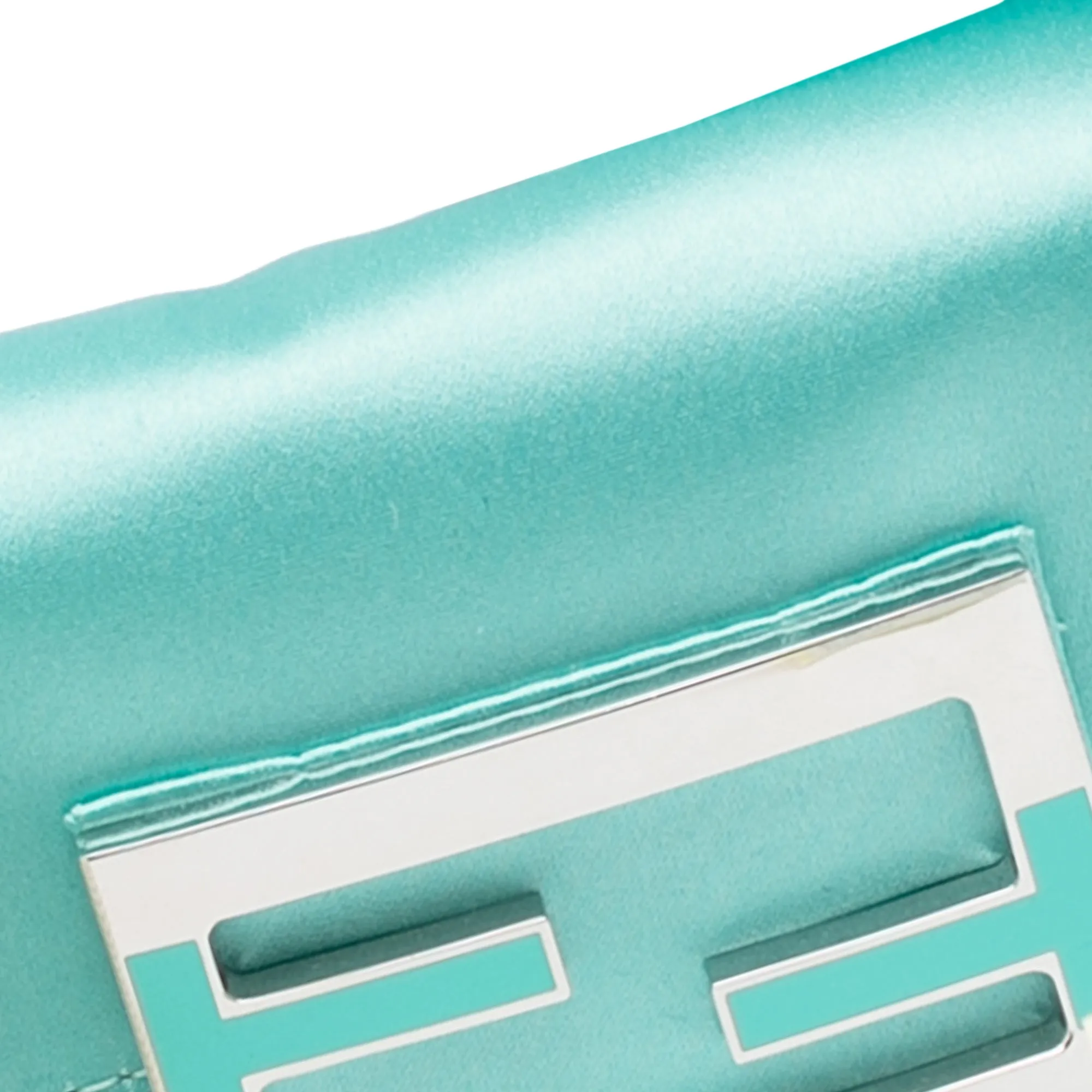 x Nano Tiffany Satin Baguette