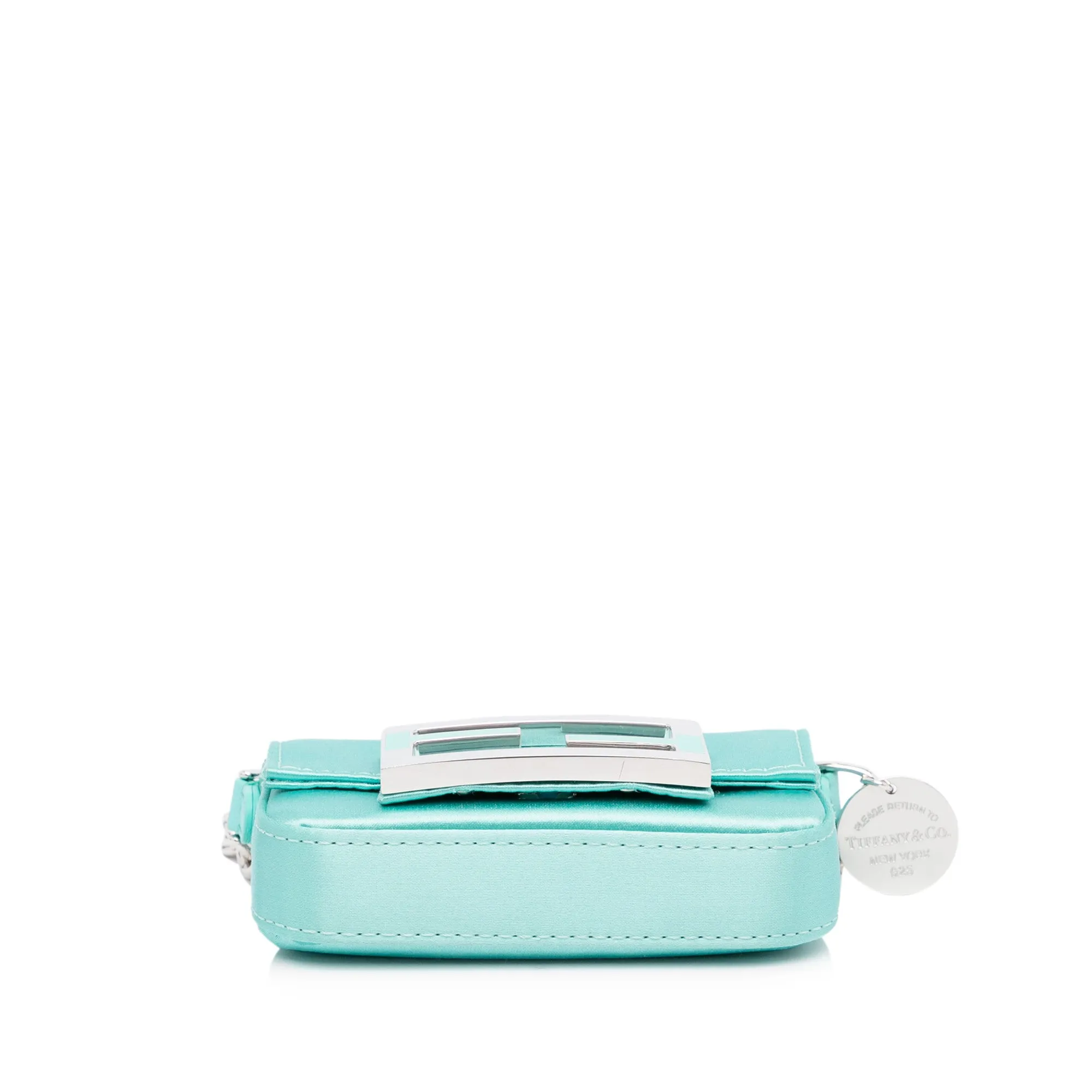 x Nano Tiffany Satin Baguette
