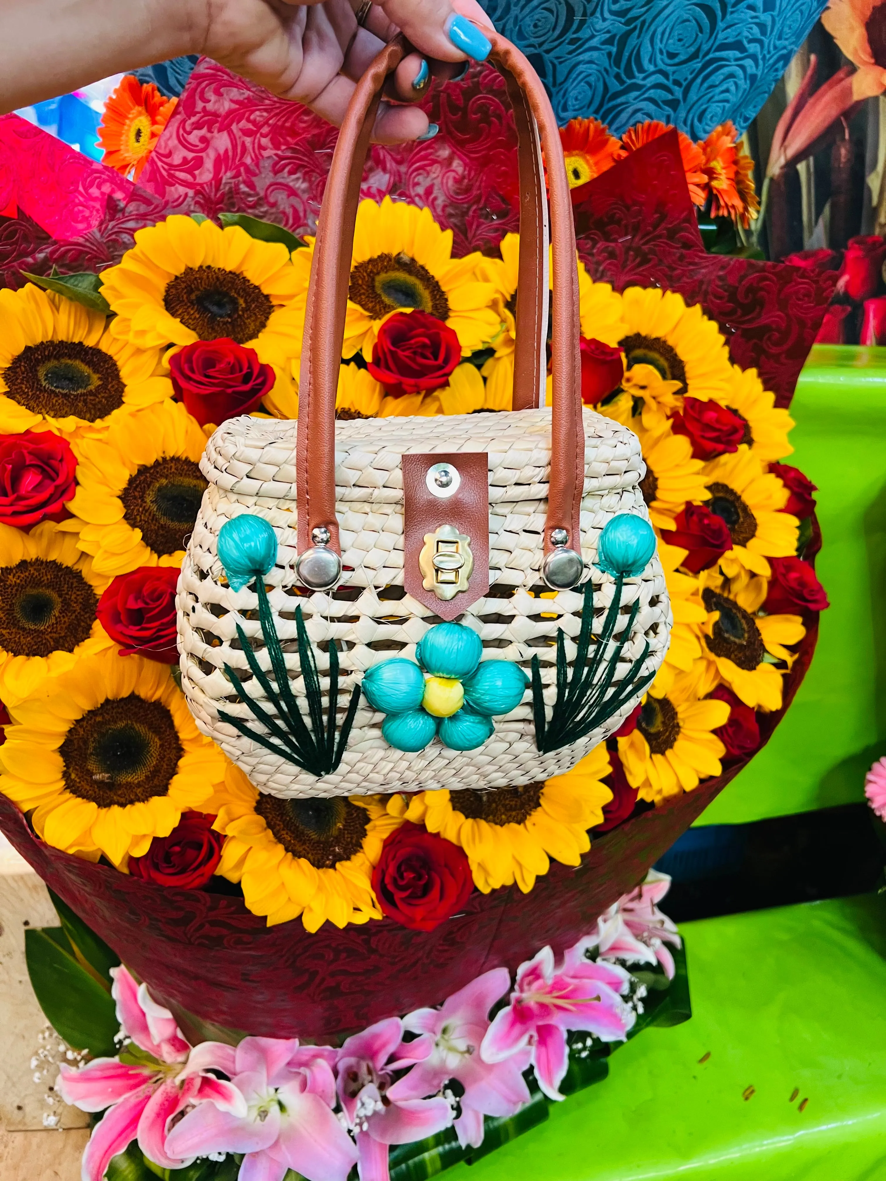 Yeni Palm Leaf Bag