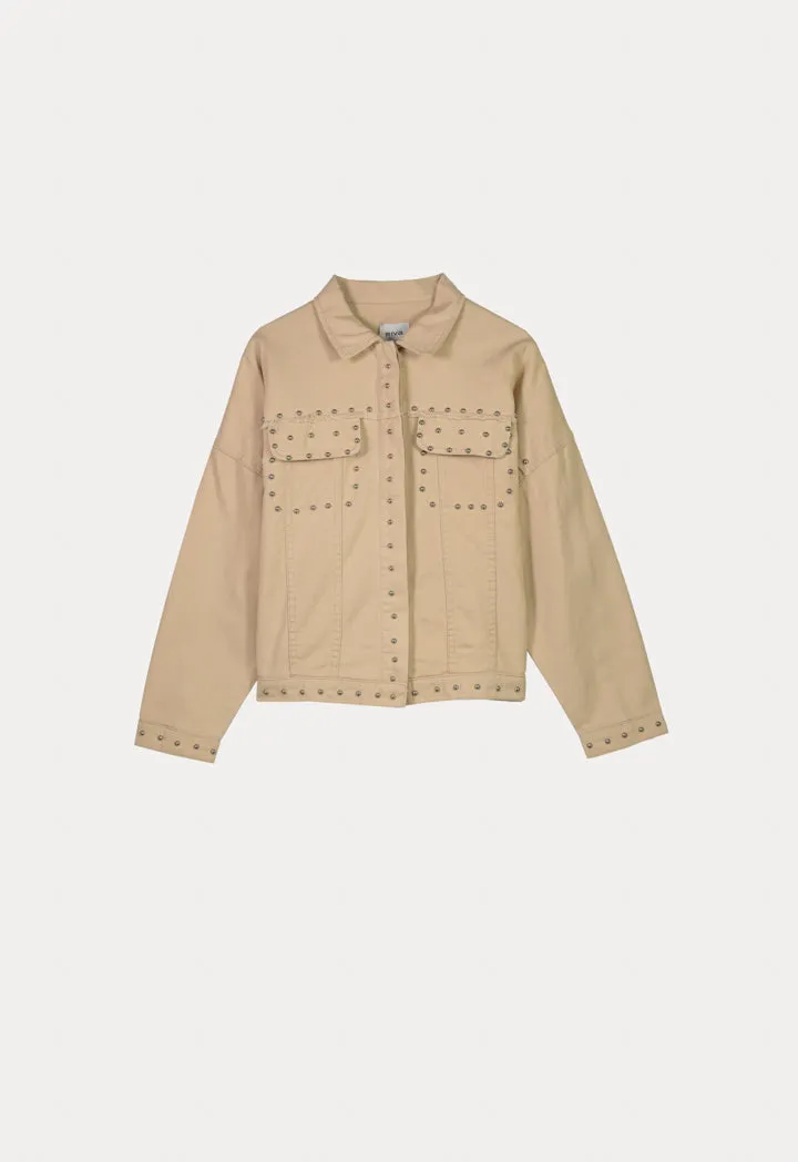 Yoke Studded Outerwear