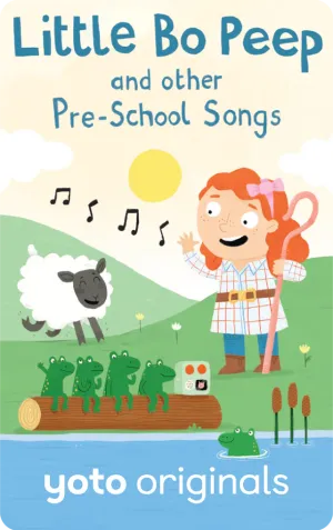 Yoto Player Card - Little Bo Peep and other Pre-School Songs