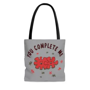 You Complete Me Tote Bag