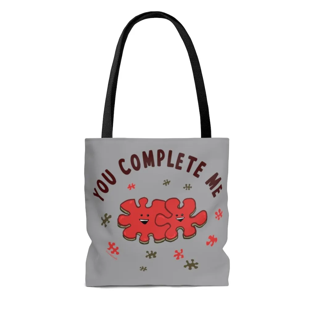 You Complete Me Tote Bag