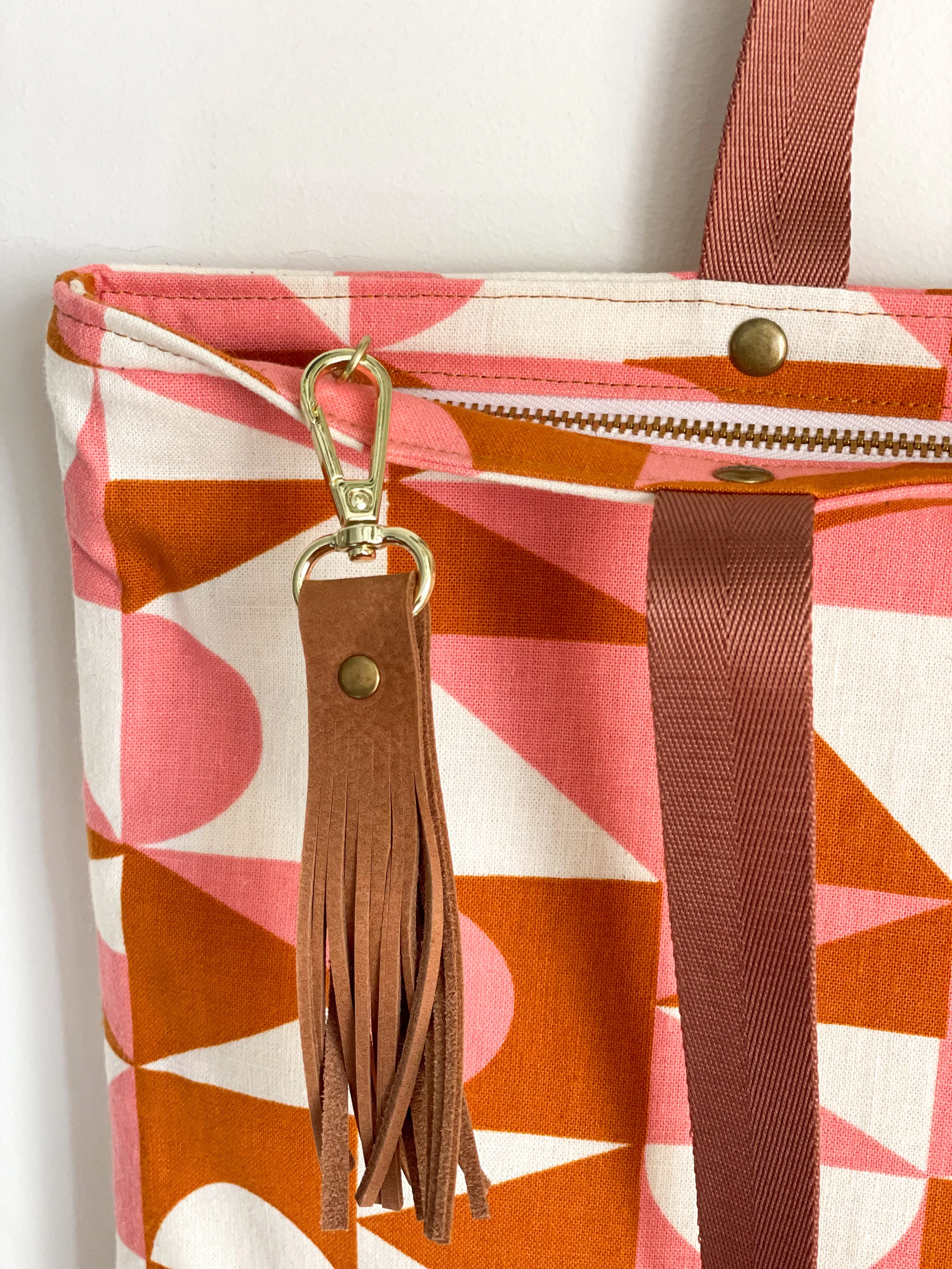 Zipper Tote Bag
