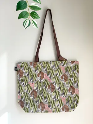 Zipper Tote Bag