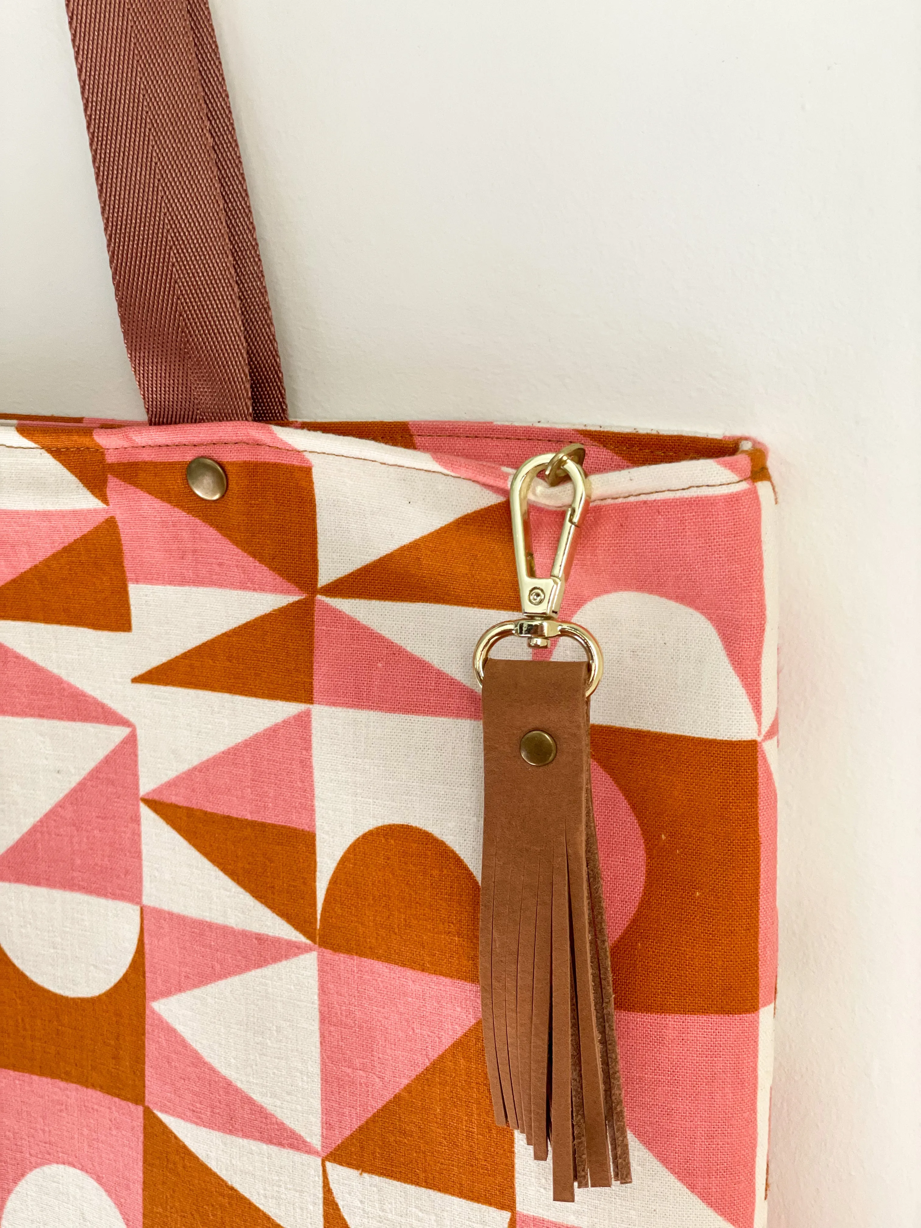 Zipper Tote Bag